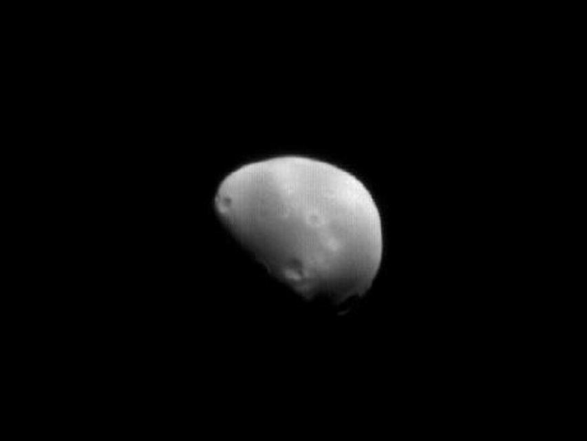 The second moon of Mars, Deimos by NASA/JPL/Malin Space Science Systems