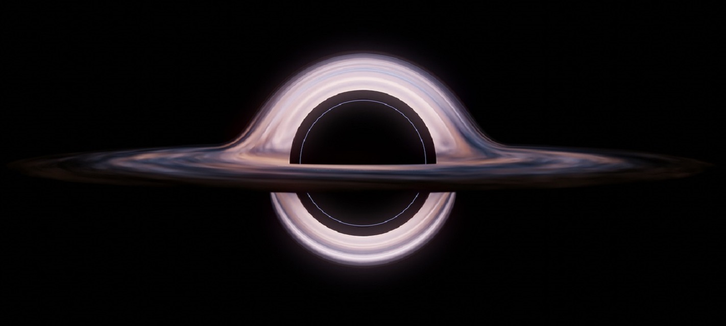 An illustration of a supermassive black hole like Phoenix A by AlexAntropov86